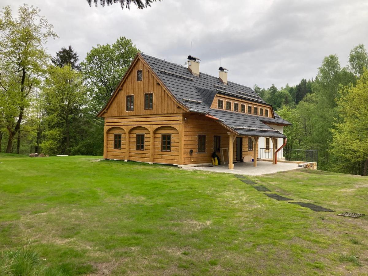 Villa Na Jeleni Stezce Chřibská Exterior foto